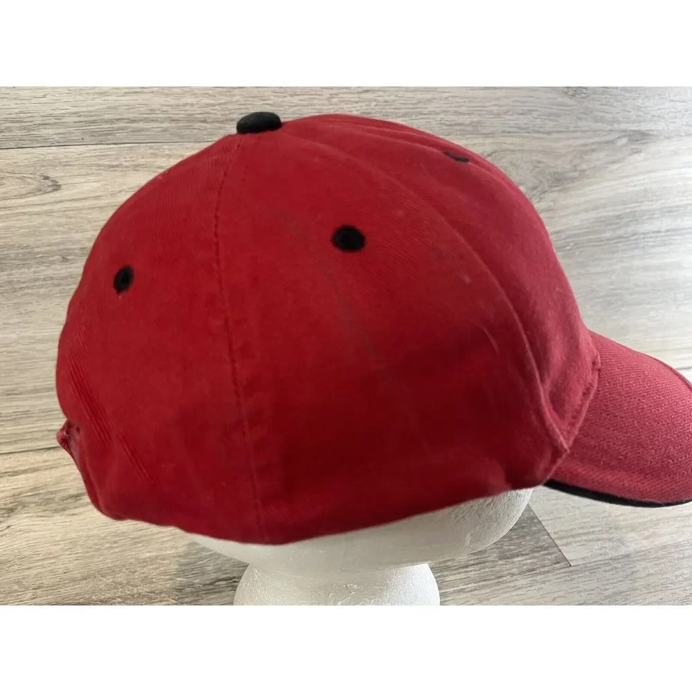 UGA Georgia Bulldogs‎ Dawgs Signatures Brand NCAA Red Strapback Cap College